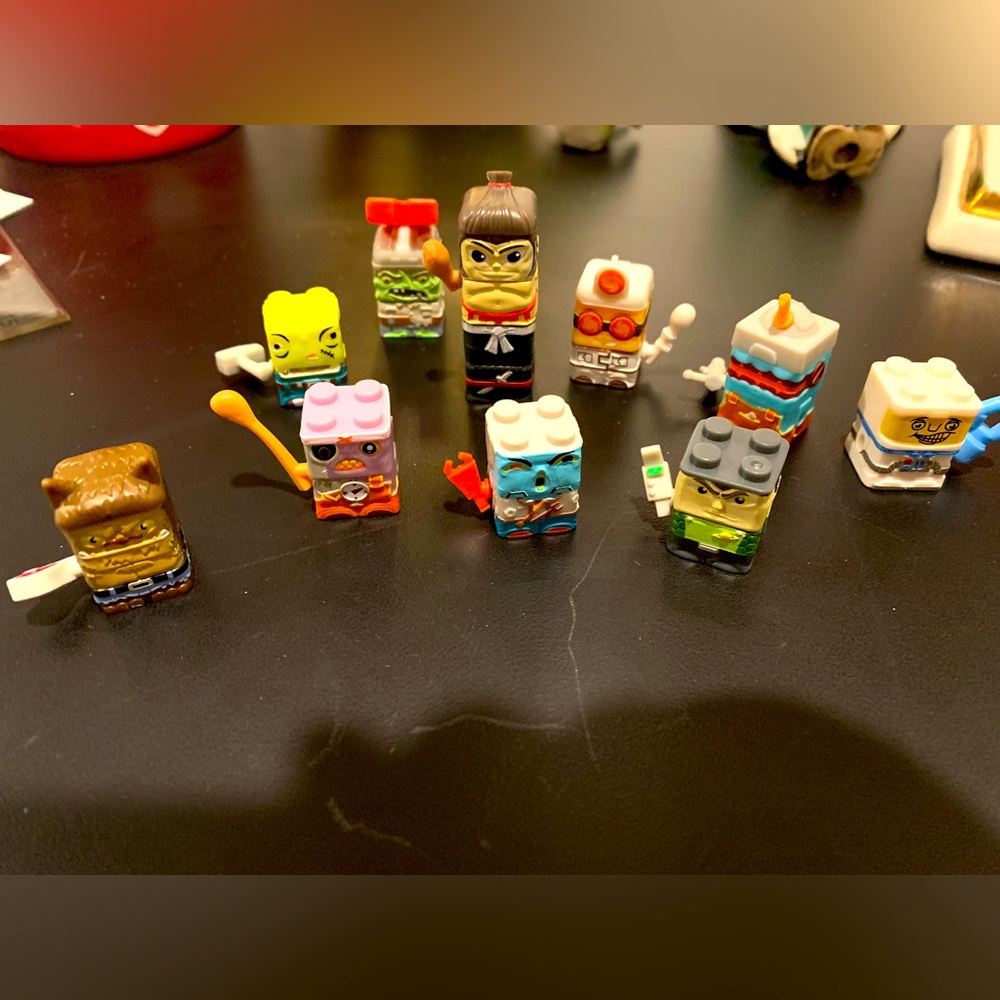 Sick Bricks Actual pieces shown.  Click together in Lego style total items in #1
